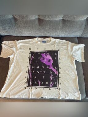 "HMDD" (Happy Memories Don't Die) Bidi Boom shirt “Selena”
